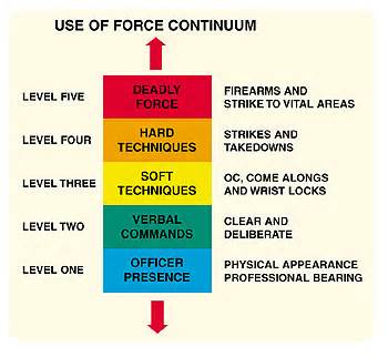 Use Of Force Chart